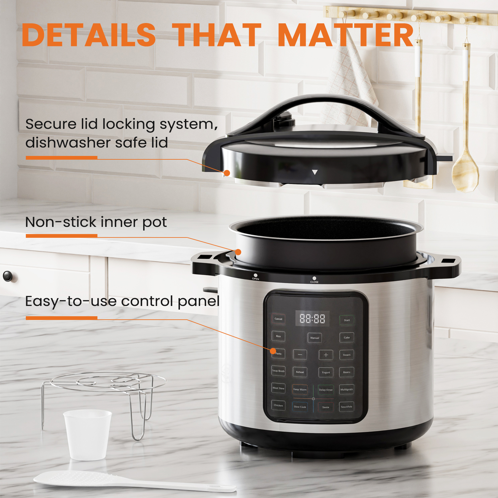 2025 Multi-Functional 9-in-1 Electric Pot