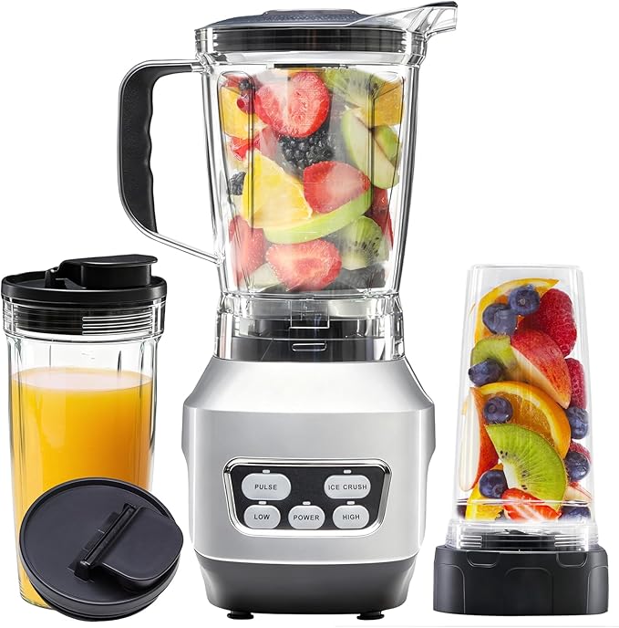 Countertop Blender 1.5L – Multi-Functional Portable Milkshake 2025