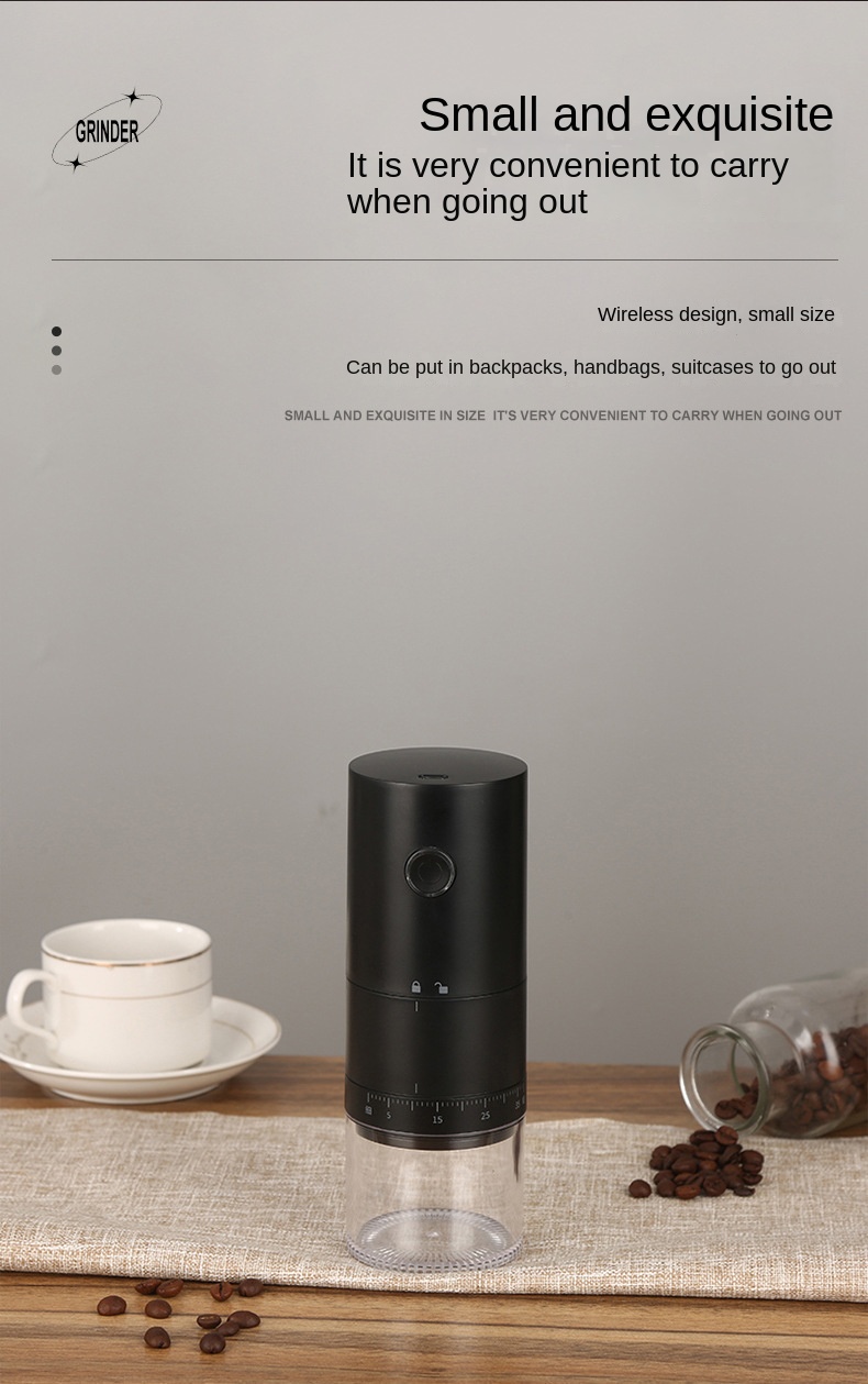 modern portable coffee grinder