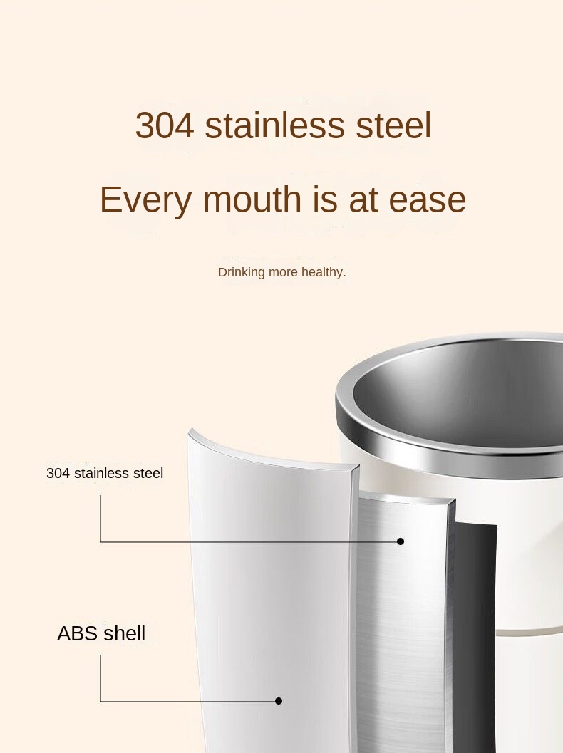 Magnetic mixing coffee cup for smooth drinks